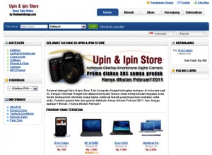 Demo Toko Online by Rudywebdesign.com